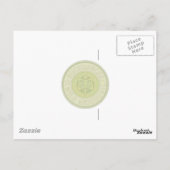 Carte postale de rat musqué. (Dos)