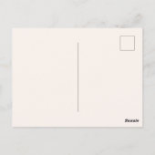 Carte postale de recette de Casserole de Poulet Fr (Dos)