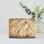 Carte postale de recette de cobbler de fruits (Debout devant)