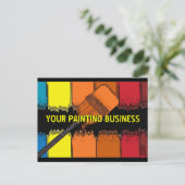 Carte postale de référence artistique de l'entrepr (Debout devant)