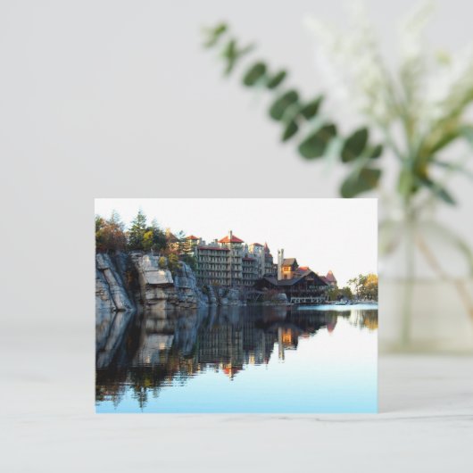 Carte postale de réflexion Mountain House (Debout devant)