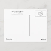 Carte postale de réflexion Mountain House (Dos)