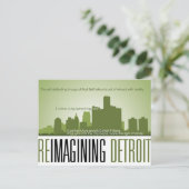 Carte postale de Reimagining Detroit (Debout devant)