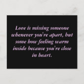 Carte postale de relation longue distance (Devant)