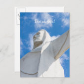 Carte postale de remerciement (Devant / Derrière)