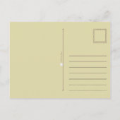 Carte postale de remerciement (Dos)