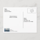 Carte postale de remerciement Breaking Through At (Dos)
