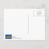 Carte postale de remerciement Chicago Dawn Citysca (Dos)