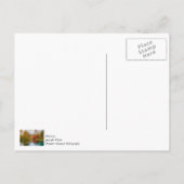 Carte postale de remerciement du moulin et de la s (Dos)