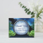 Carte postale de remerciement Galaxy-Portal (Debout devant)