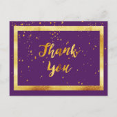 Carte postale de remerciement pour 50e anniversair (Devant)