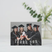 carte postale de remise de diplômes (Debout devant)