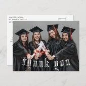 carte postale de remise de diplômes (Devant / Derrière)