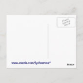 carte postale de renseignement (Dos)