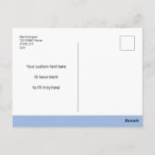 Carte postale de rentrée scolaire pour enseignant (Dos)