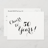 Carte postale de réponse (Devant / Derrière)