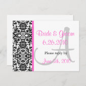 Carte postale de réponse Damas (Devant / Derrière)