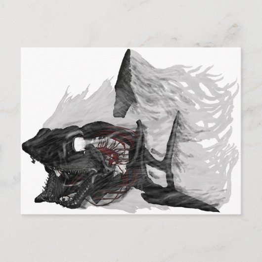 Carte postale de requin fantôme (Devant)