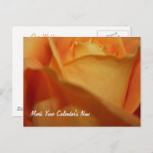 Carte postale de réservation de date (Devant / Derrière)