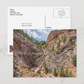 Carte postale de rétablissement de Seen Falls Colo (Devant / Derrière)