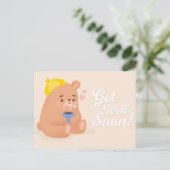 Carte postale de rétablissement mignonne (Debout devant)