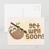 Carte postale de rétablissement mignonne (Devant / Derrière)