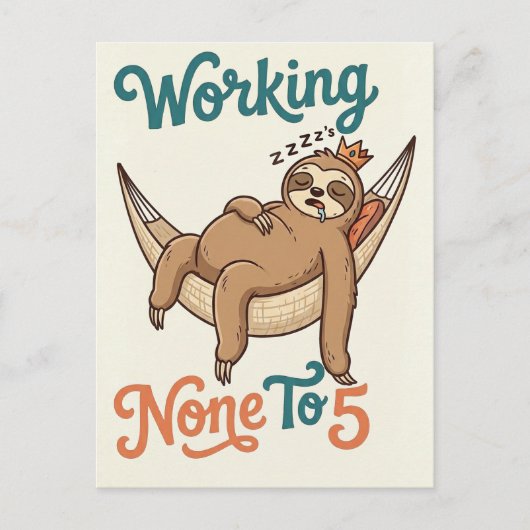 Carte postale de retraite heureuse - Aucun à 5 Mod (Devant)