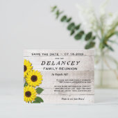 Carte postale de réunion de famille Rustique Save  (Debout devant)