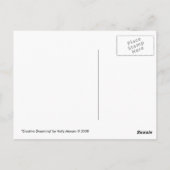 Carte postale de rêve créative (Dos)