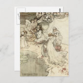 Carte postale de rêve pour une nuit d'été (Devant / Derrière)