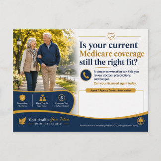 Carte postale de révision de client de courtier Me