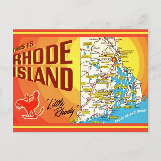 Carte postale de Rhode Island (Devant)