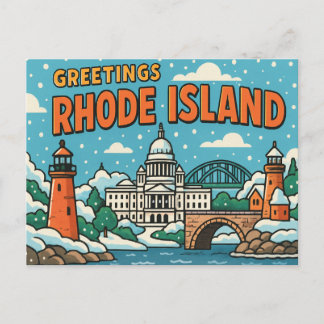 Carte postale de RHODE ISLAND