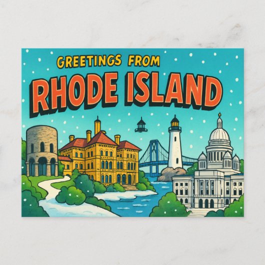 Carte postale de RHODE ISLAND (Devant)