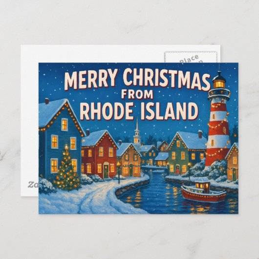 Carte postale de RHODE ISLAND (Devant / Derrière)