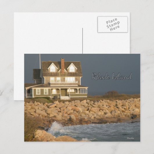 Carte postale de Rhode Island (Devant / Derrière)