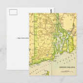 Carte postale de Rhode Island (Devant / Derrière)
