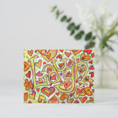 Carte postale de rire (Debout devant)