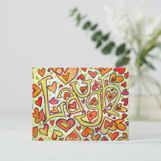 Carte postale de rire (Debout devant)