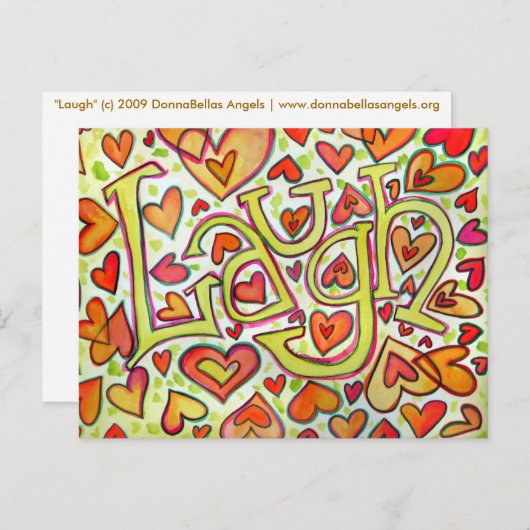 Carte postale de rire (Devant / Derrière)