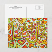 Carte postale de rire (Devant / Derrière)