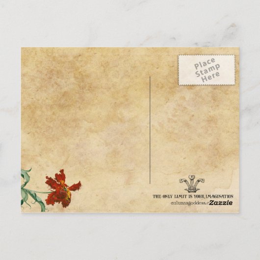 Carte postale de risque (Dos)