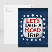 Carte postale de road trip (Devant / Derrière)