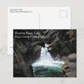 Carte postale de Roaring River Falls, King's Canyo (Devant / Derrière)