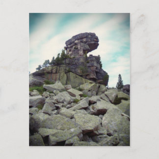 Carte postale de roche altérée