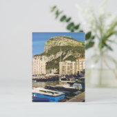Carte postale de rocher de Gibraltar (Debout devant)