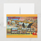 Carte postale de Rocky Mount NC (Devant / Derrière)