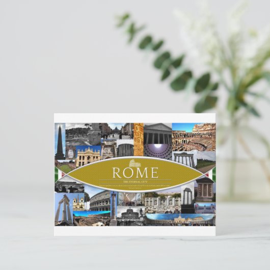 Carte postale de Rome (Debout devant)