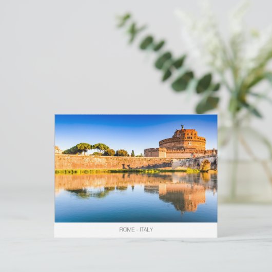 Carte postale de Rome d'Italie (Debout devant)