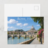 Carte postale de Rome Italie (Devant / Derrière)